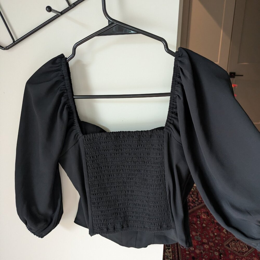 Abercrombie and Fitch corset style top - Picture 4 of 5